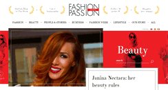 Desktop Screenshot of fashionavecpassion.com